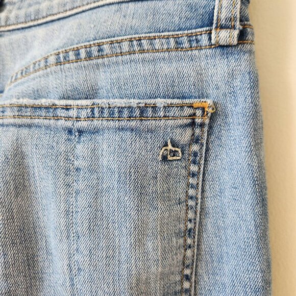 Rag & Bone Nina High Rise Ankle Cigarette Jeans in Lapis Size 27 - Picture 6 of 9